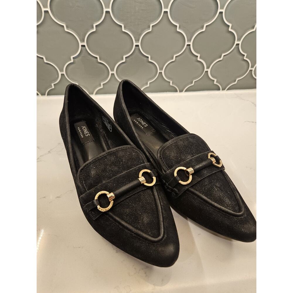 Jones New York Shoes Loafer Black Women's Size 9M Slip-on Loafer
